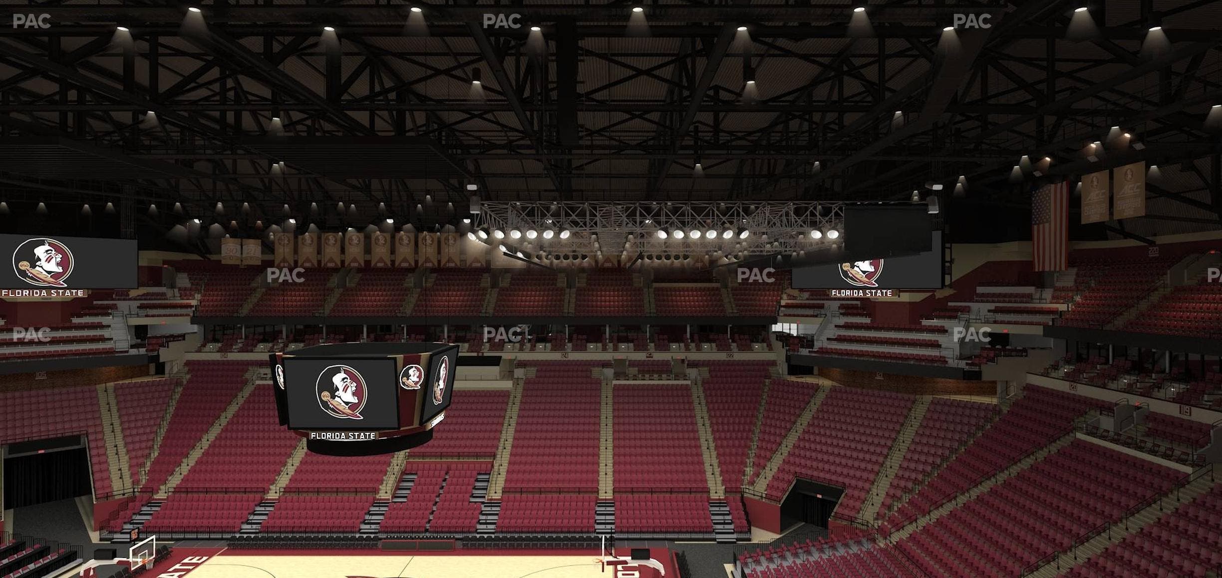Donald L. Tucker Civic Center - Section 214 Seat View