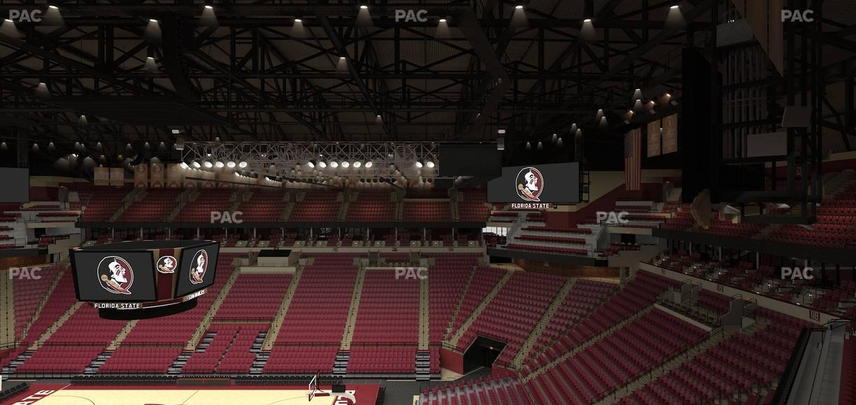 Donald L. Tucker Civic Center - Section 215 Seat View