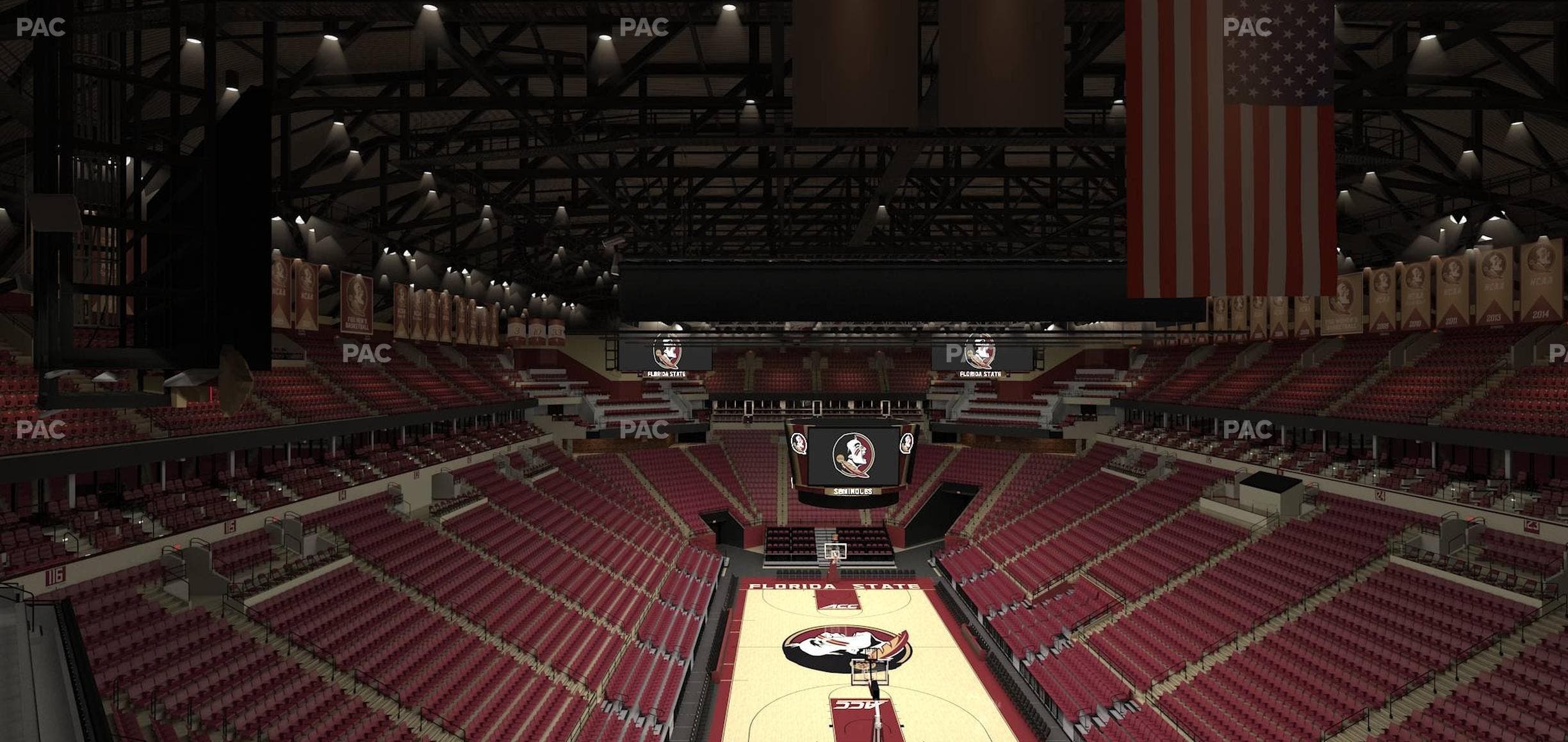 Donald L. Tucker Civic Center - Section 218 Seat View