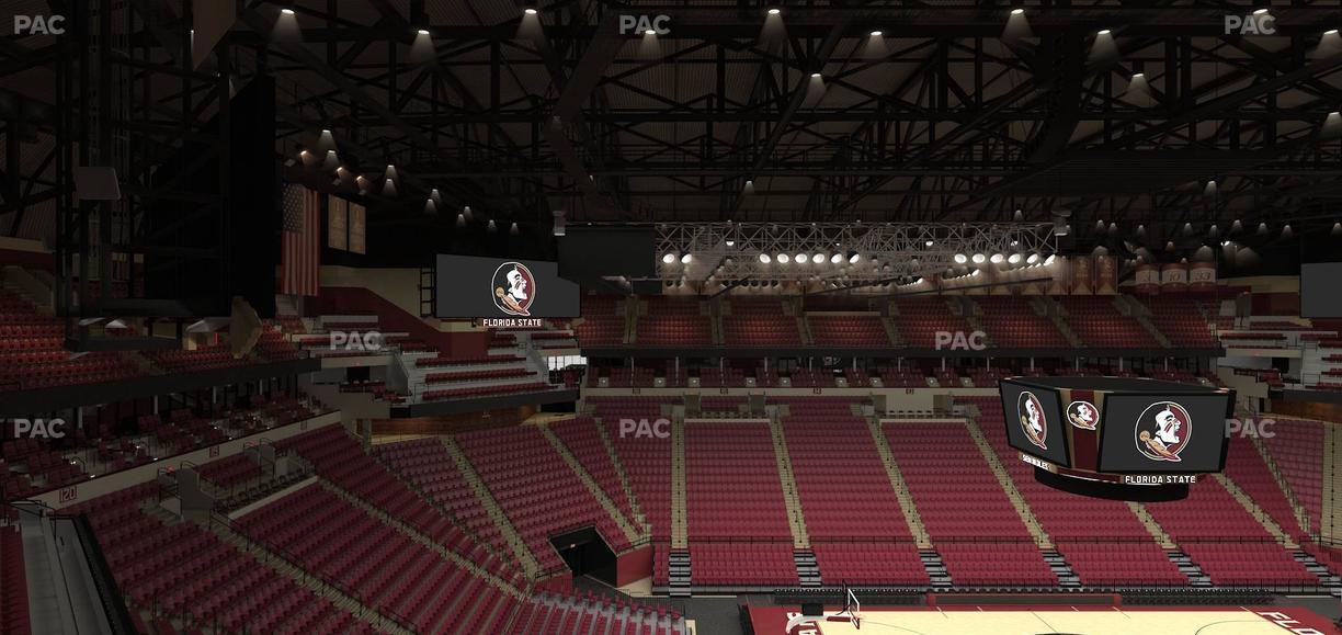 Donald L. Tucker Civic Center - Section 222 Seat View