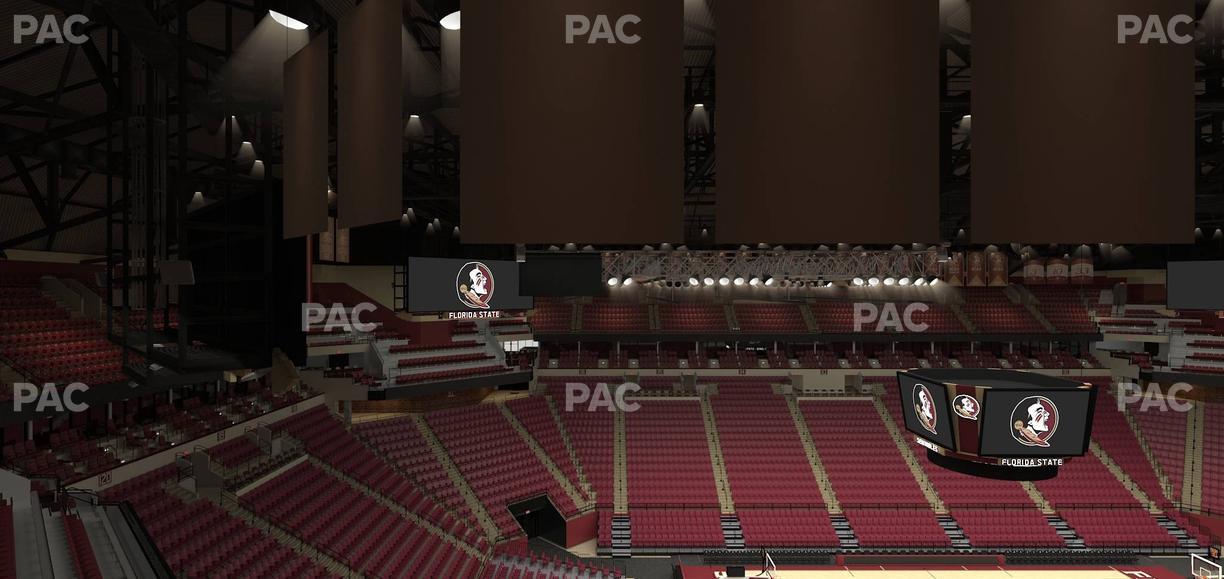 Donald L. Tucker Civic Center - Section 222 Seat View