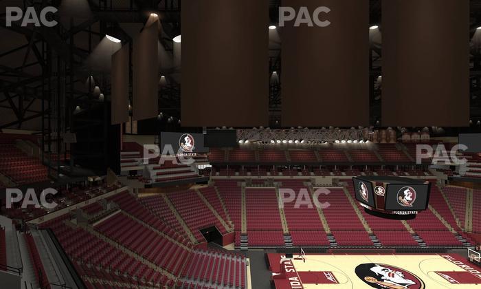 Donald L. Tucker Civic Center - Section 222 Seat View