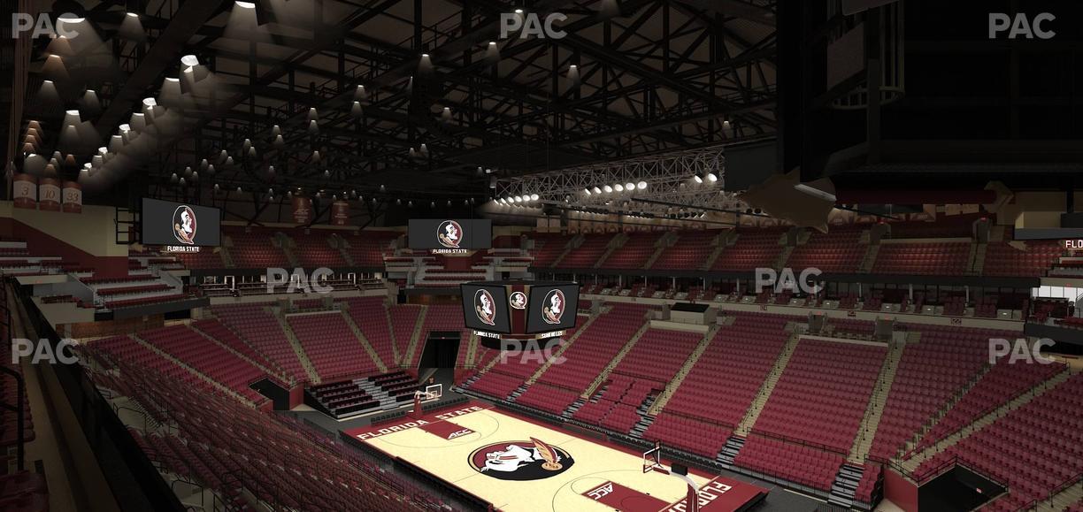 Donald L. Tucker Civic Center - Section North East Club 1 Seat View