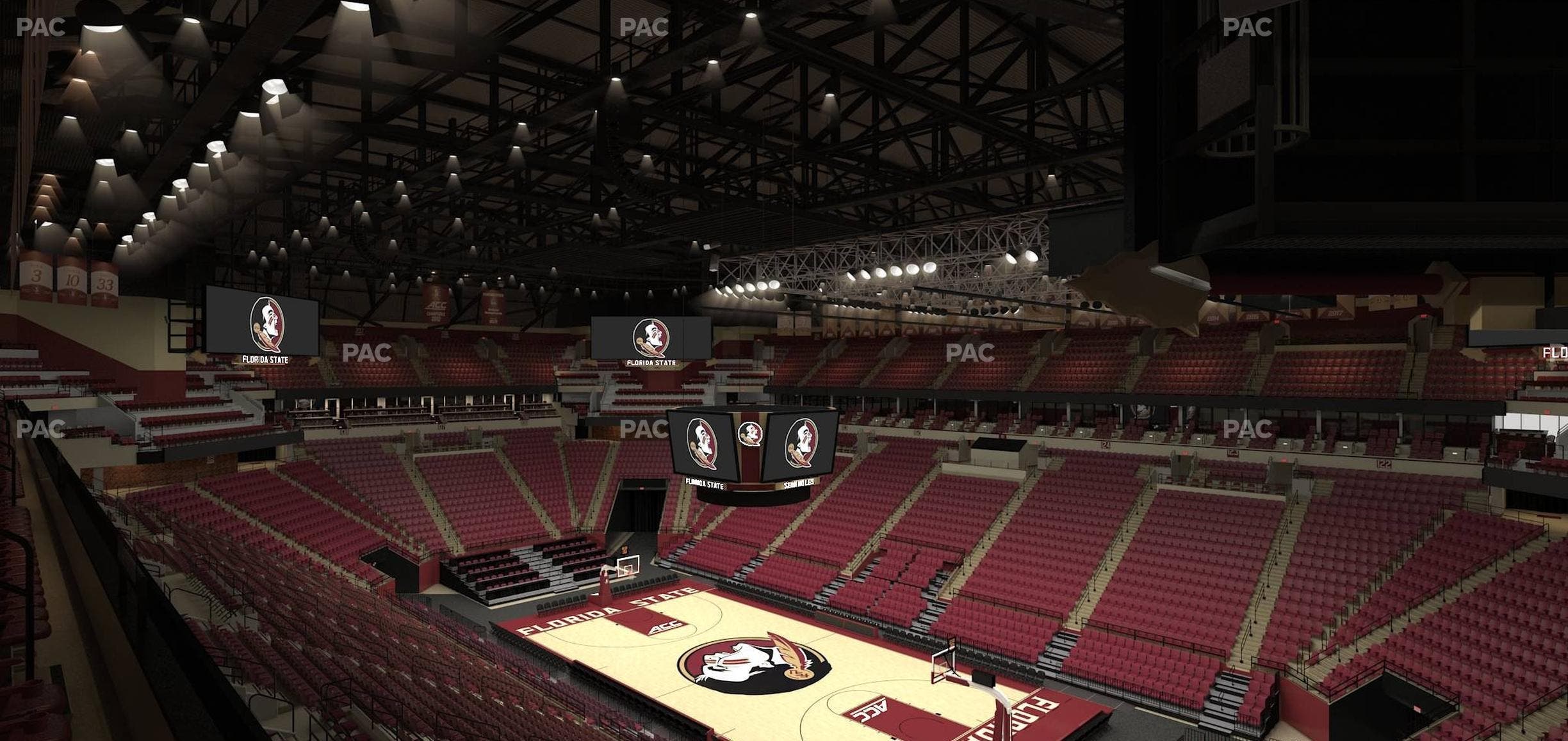 Donald L. Tucker Civic Center - Section North East Club 1 Seat View