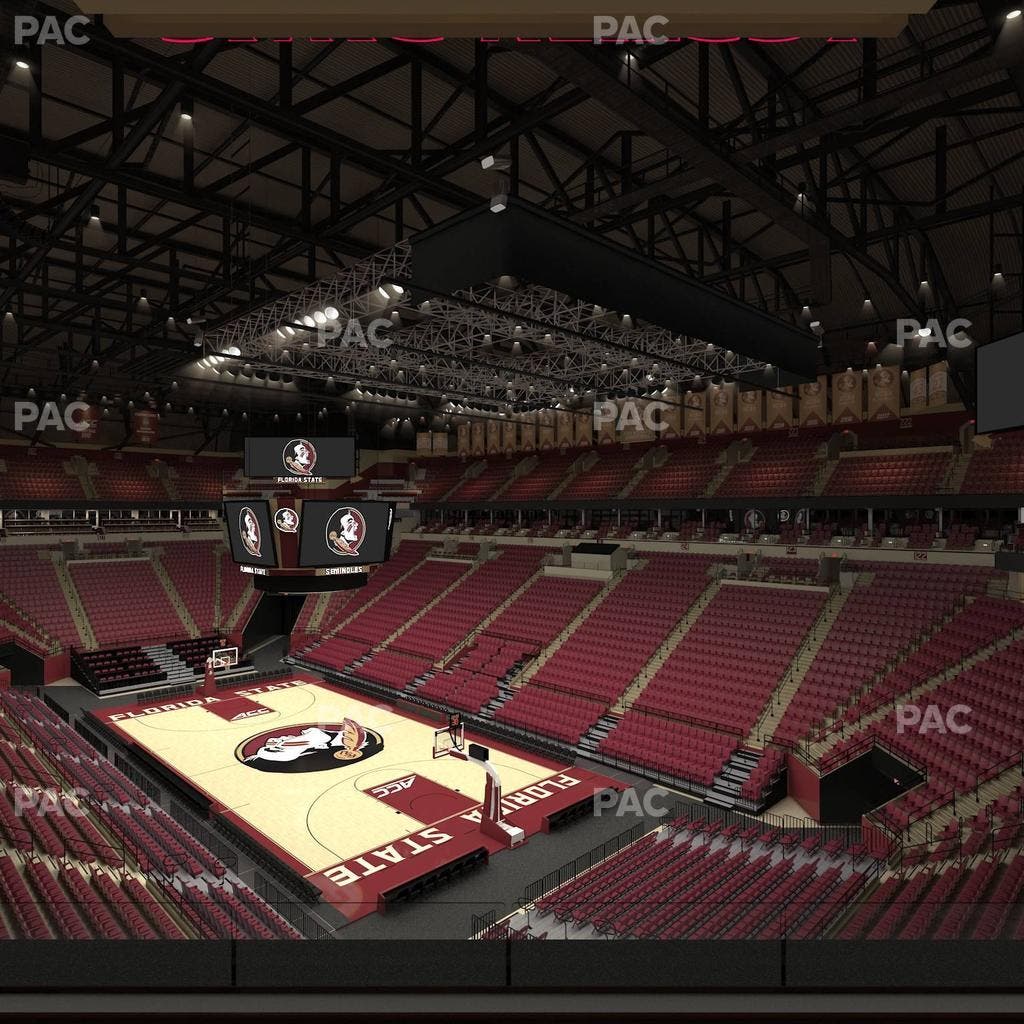 Donald L. Tucker Civic Center - Section North East Club 2 Seat View