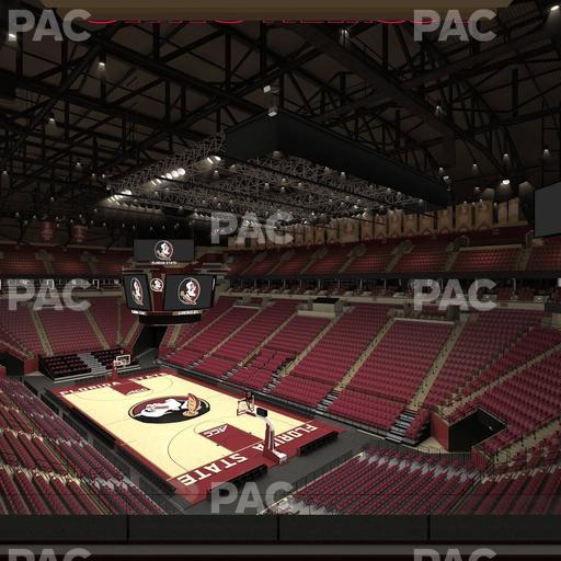 Donald L. Tucker Civic Center - Section North East Club 2 Seat View