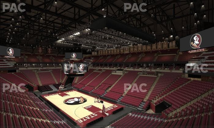 Donald L. Tucker Civic Center - Section North East Club 2 Seat View