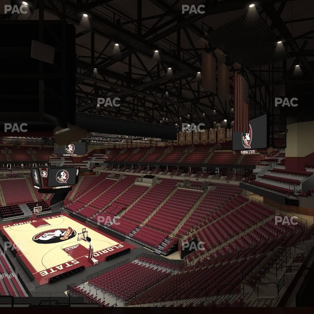 Donald L. Tucker Civic Center - Section North East Club 3 Seat View