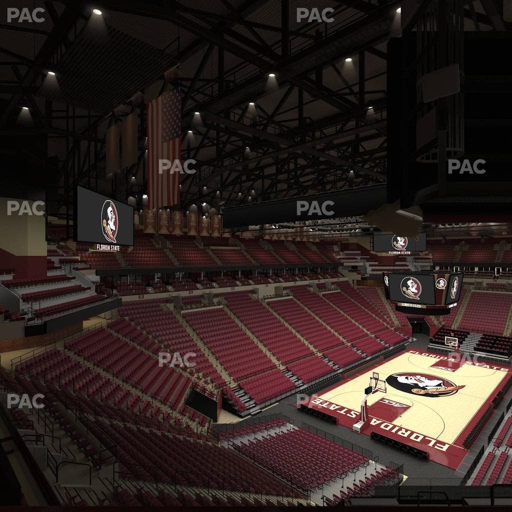 Donald L. Tucker Civic Center - Section North West Club 1 Seat View
