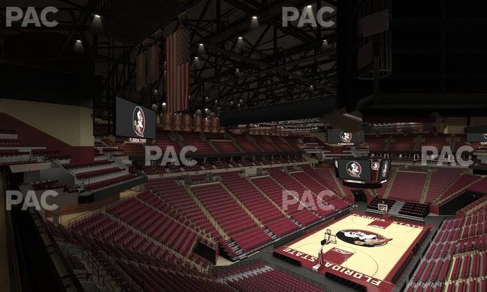 Donald L. Tucker Civic Center - Section North West Club 1 Seat View