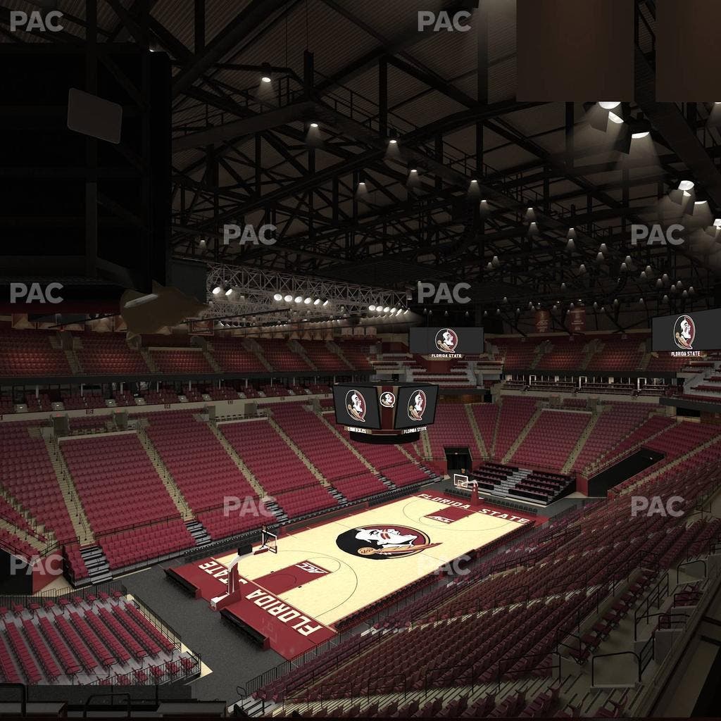 Donald L. Tucker Civic Center - Section North West Club 3 Seat View