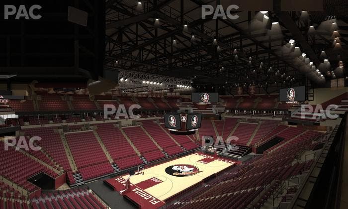 Donald L. Tucker Civic Center - Section North West Club 3 Seat View