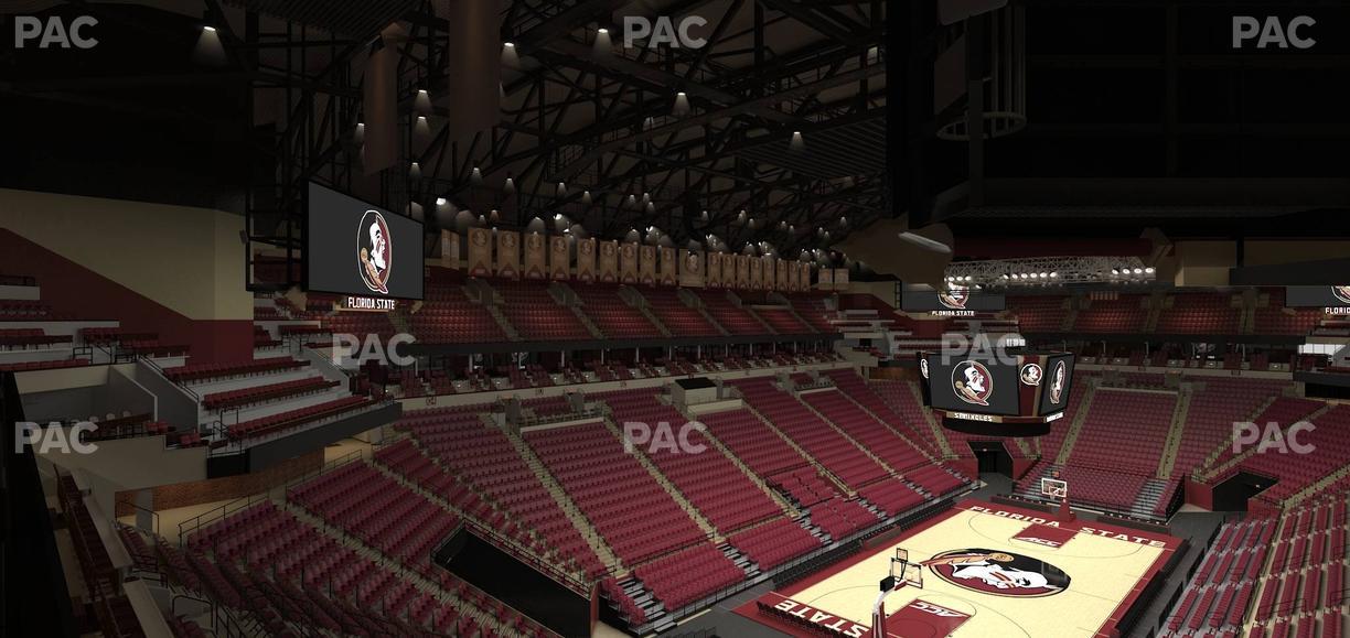 Donald L. Tucker Civic Center - Section South East Club 1 Seat View