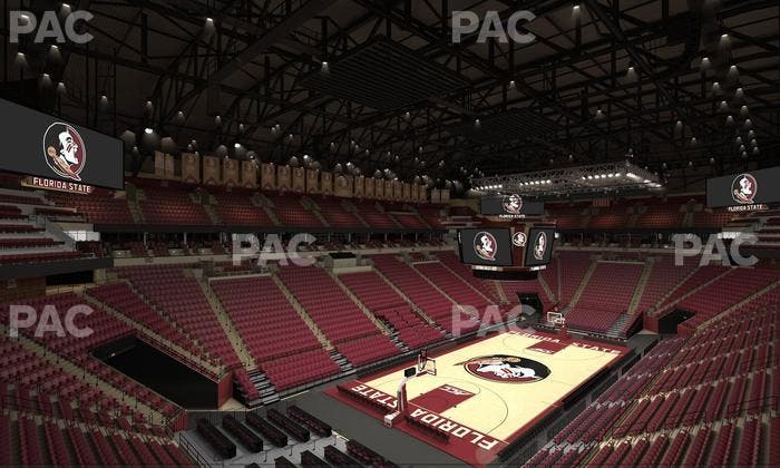 Donald L. Tucker Civic Center - Section South East Club 2 Seat View