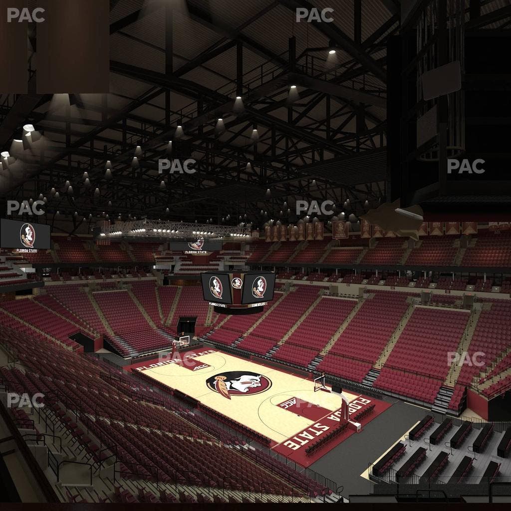 Donald L. Tucker Civic Center - Section South West Club 1 Seat View