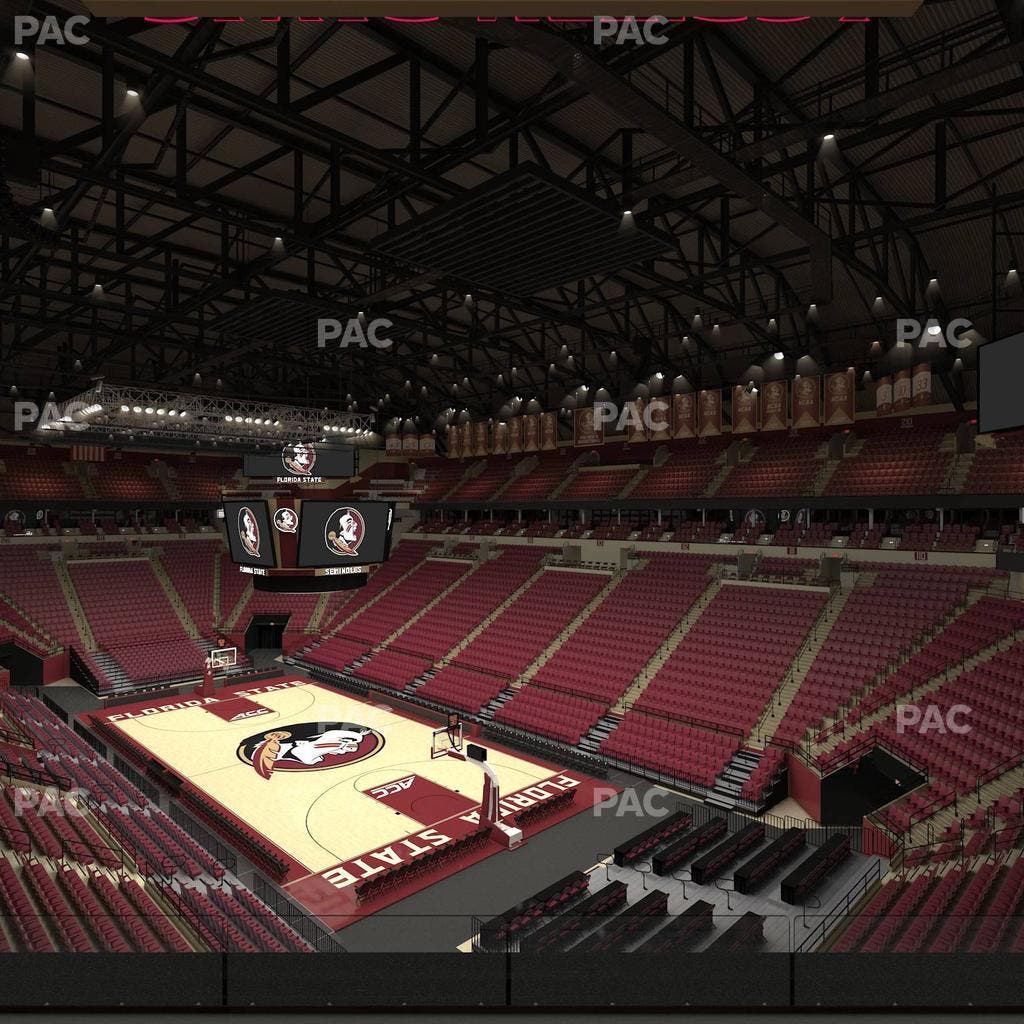 Donald L. Tucker Civic Center - Section South West Club 2 Seat View
