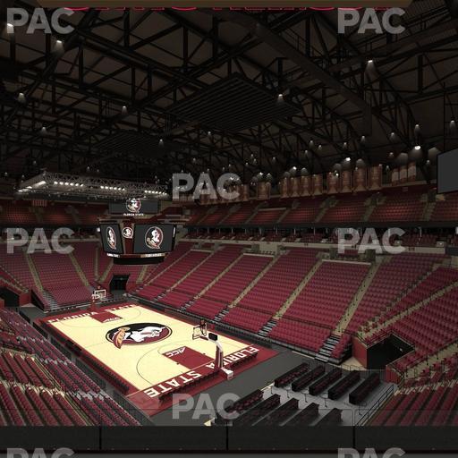 Donald L. Tucker Civic Center - Section South West Club 2 Seat View