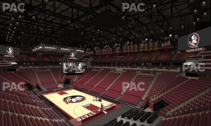 Donald L. Tucker Civic Center - Section South West Club 2 Seat View