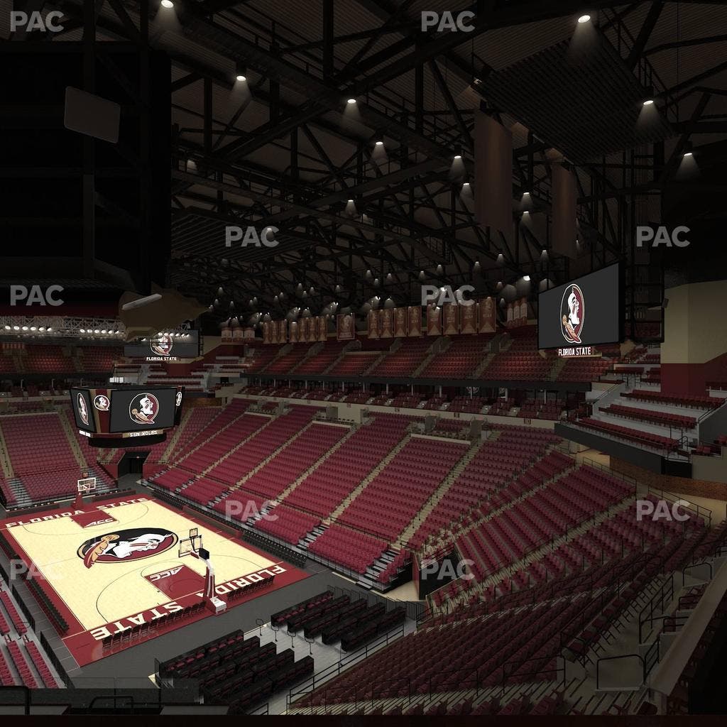 Donald L. Tucker Civic Center - Section South West Club 3 Seat View