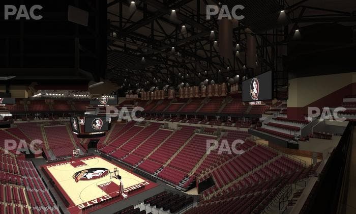 Donald L. Tucker Civic Center - Section South West Club 3 Seat View