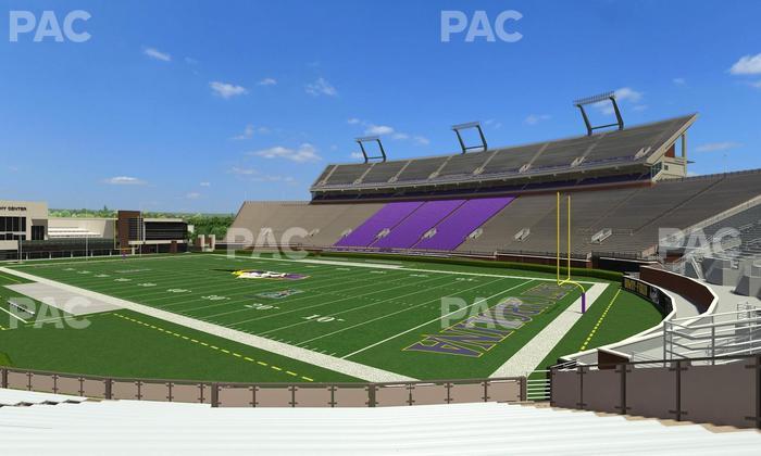 Dowdy-Ficklen Stadium - Section 1 Seat View