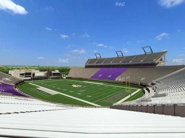 Dowdy-Ficklen Stadium - Section 1 Seat View