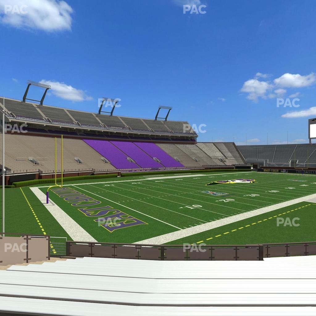 Dowdy-Ficklen Stadium - Section 11 Seat View
