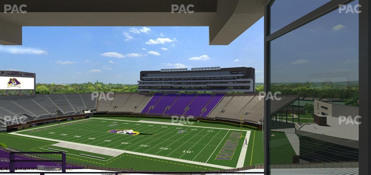 Dowdy-Ficklen Stadium - Section 113 Seat View
