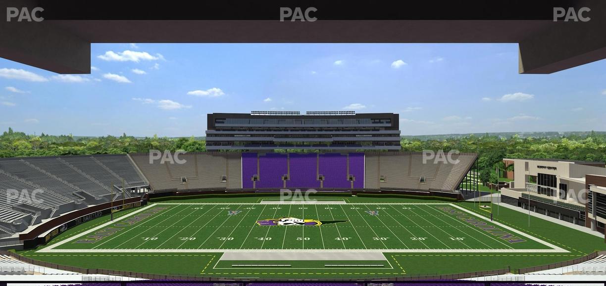 Dowdy-Ficklen Stadium - Section 117 Seat View