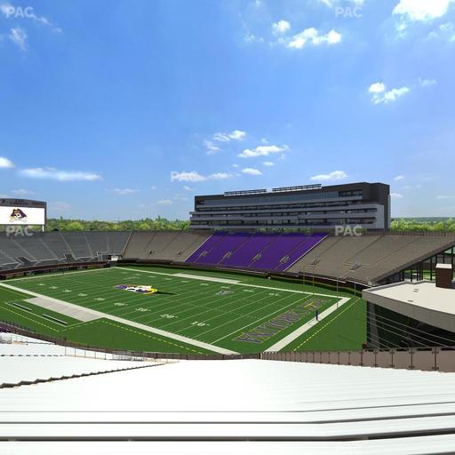 Dowdy-Ficklen Stadium - Section 12 Seat View