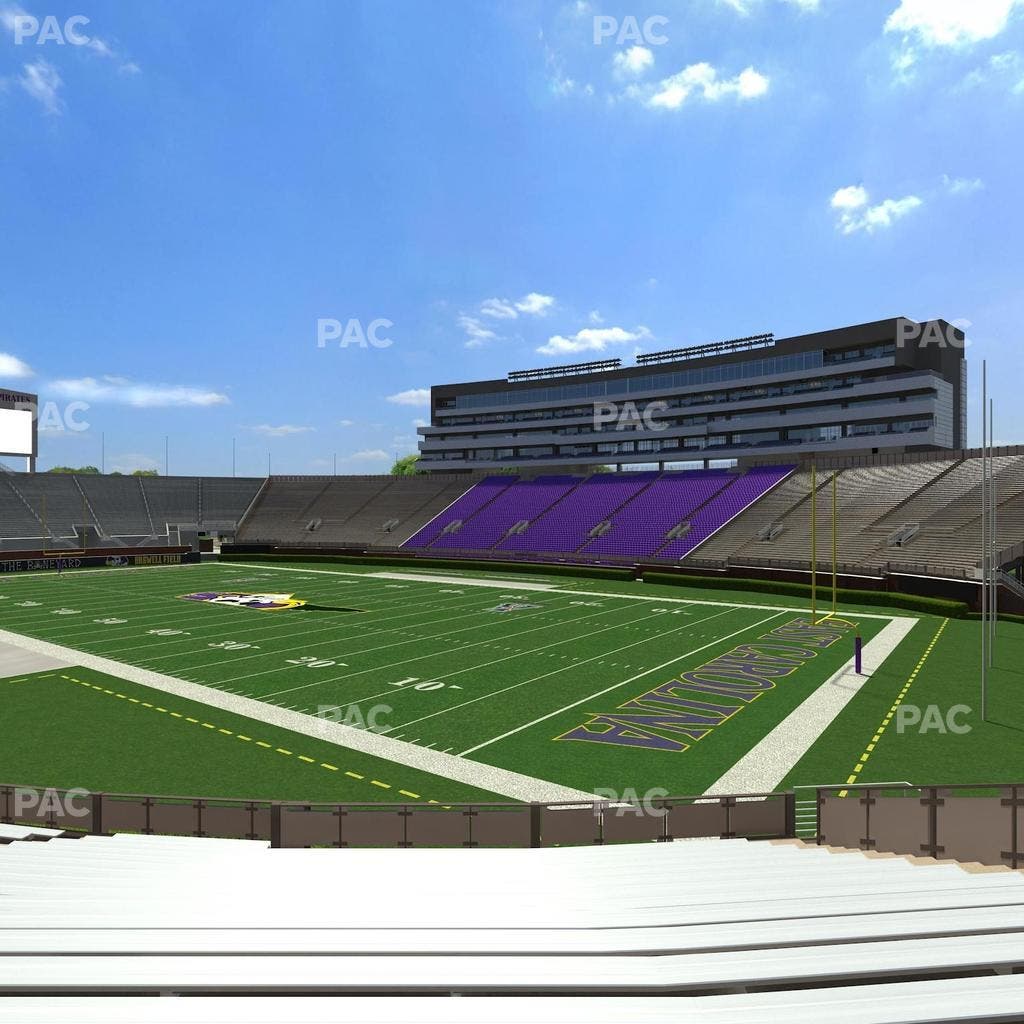 Dowdy-Ficklen Stadium - Section 12 Seat View