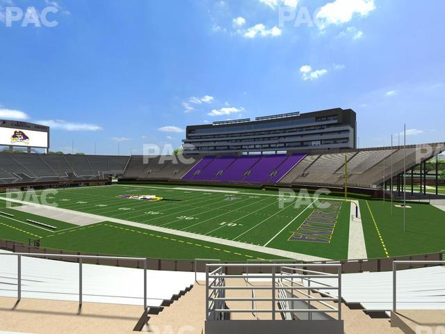 Dowdy-Ficklen Stadium - Section 13 Seat View Dowdy-Ficklen Stadium - Section 13 Seat View