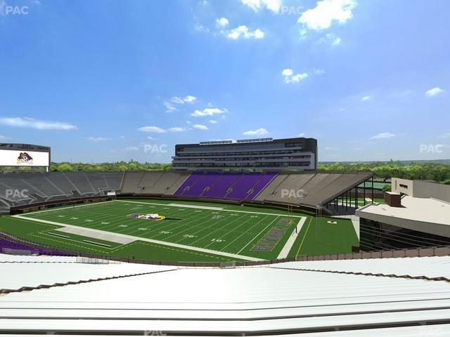 Dowdy-Ficklen Stadium - Section 13 Seat View