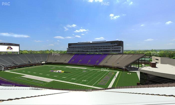Dowdy-Ficklen Stadium - Section 13 Seat View