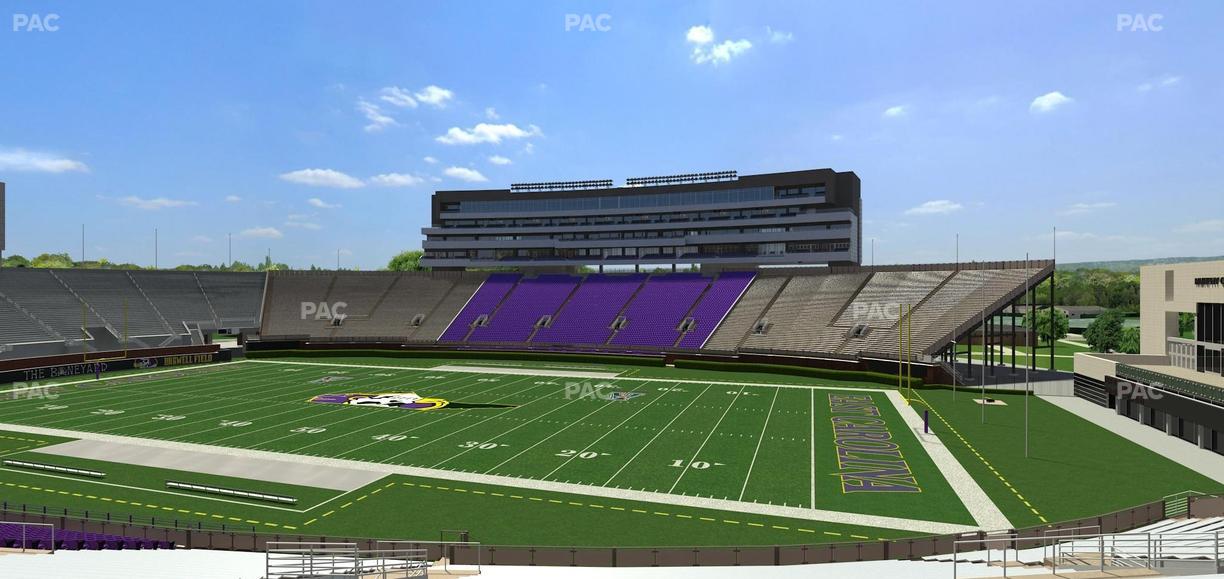 Dowdy-Ficklen Stadium - Section 14 Seat View