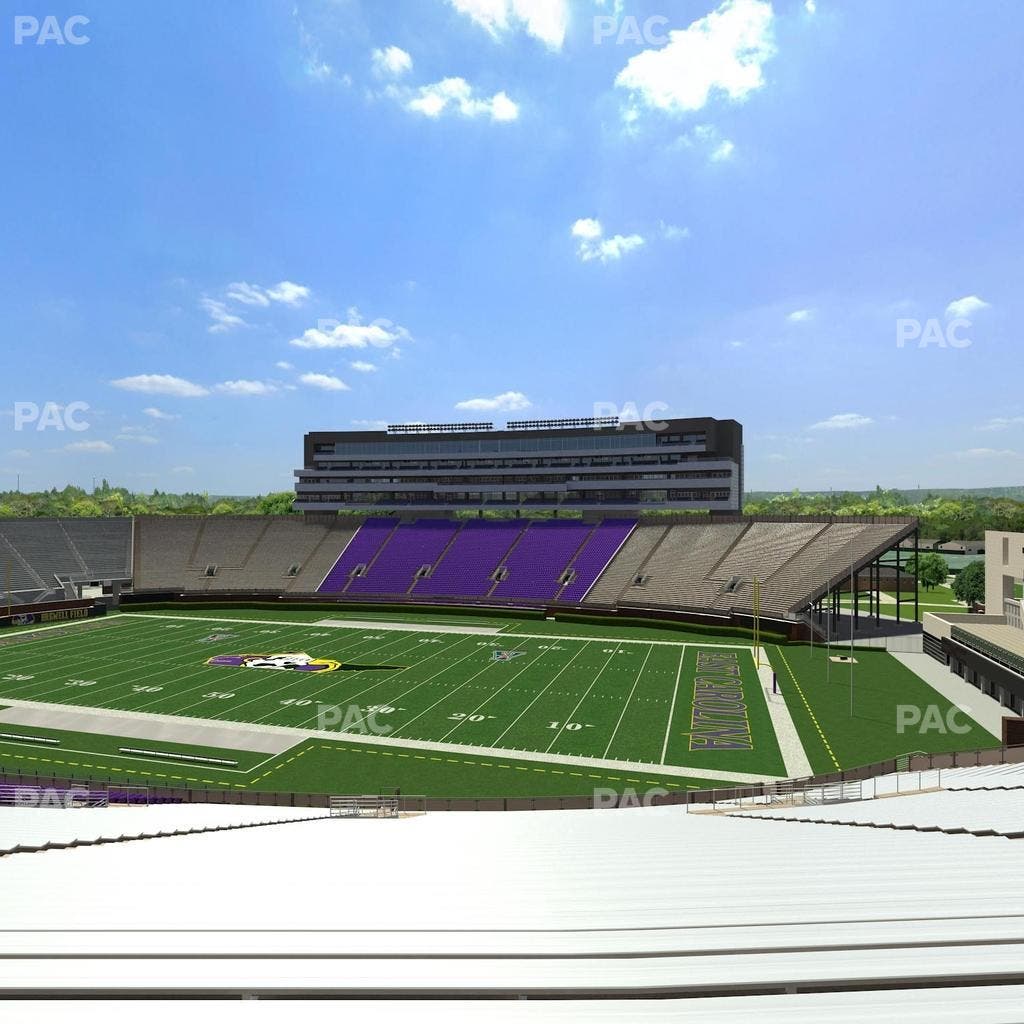 Dowdy-Ficklen Stadium - Section 14 Seat View