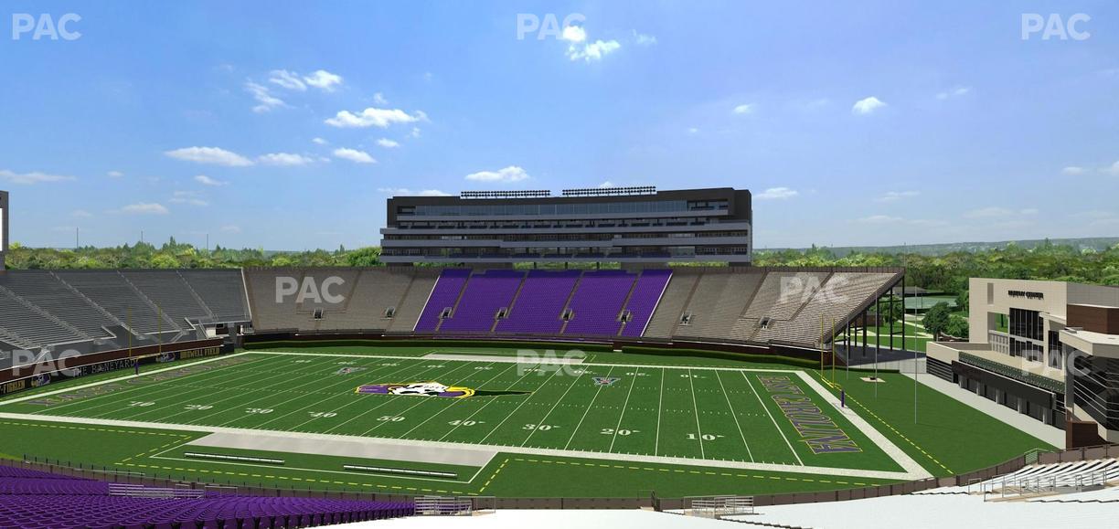 Dowdy-Ficklen Stadium - Section 15 Seat View