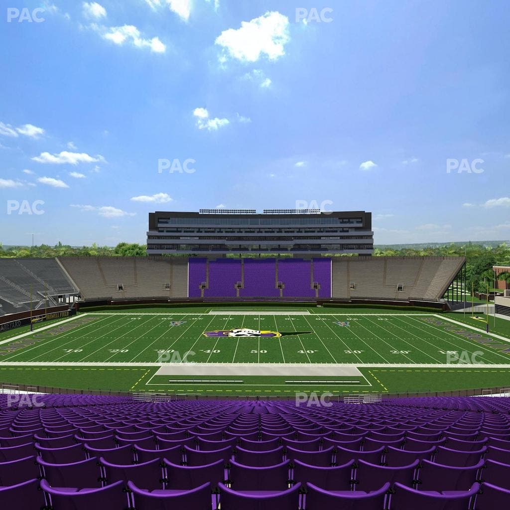 Dowdy-Ficklen Stadium - Section 17 Seat View