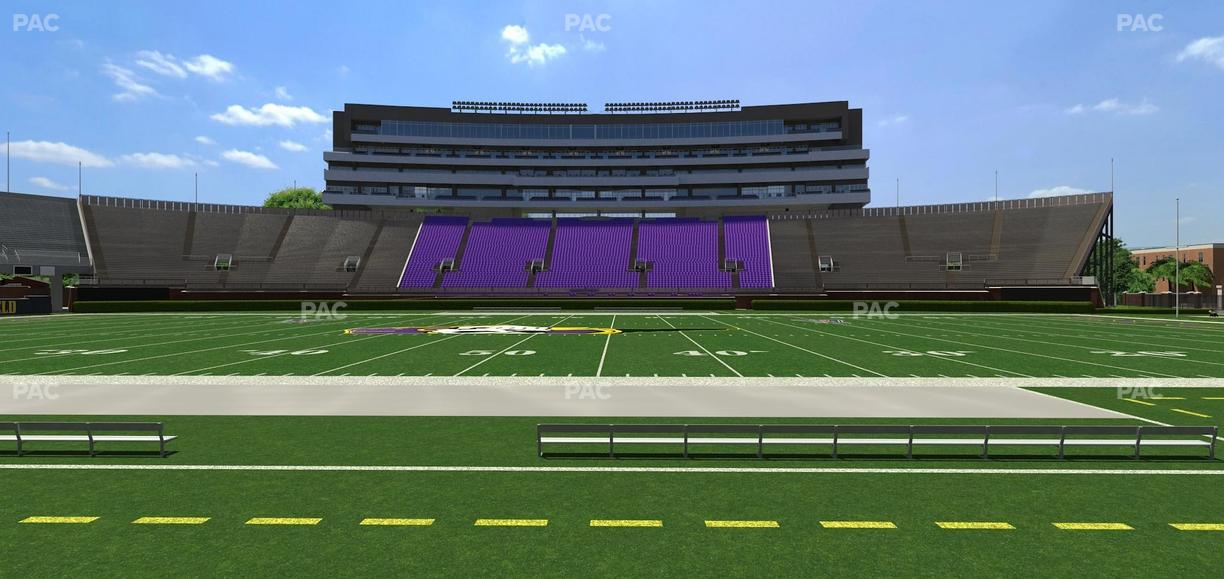 Dowdy-Ficklen Stadium - Section 17 Seat View