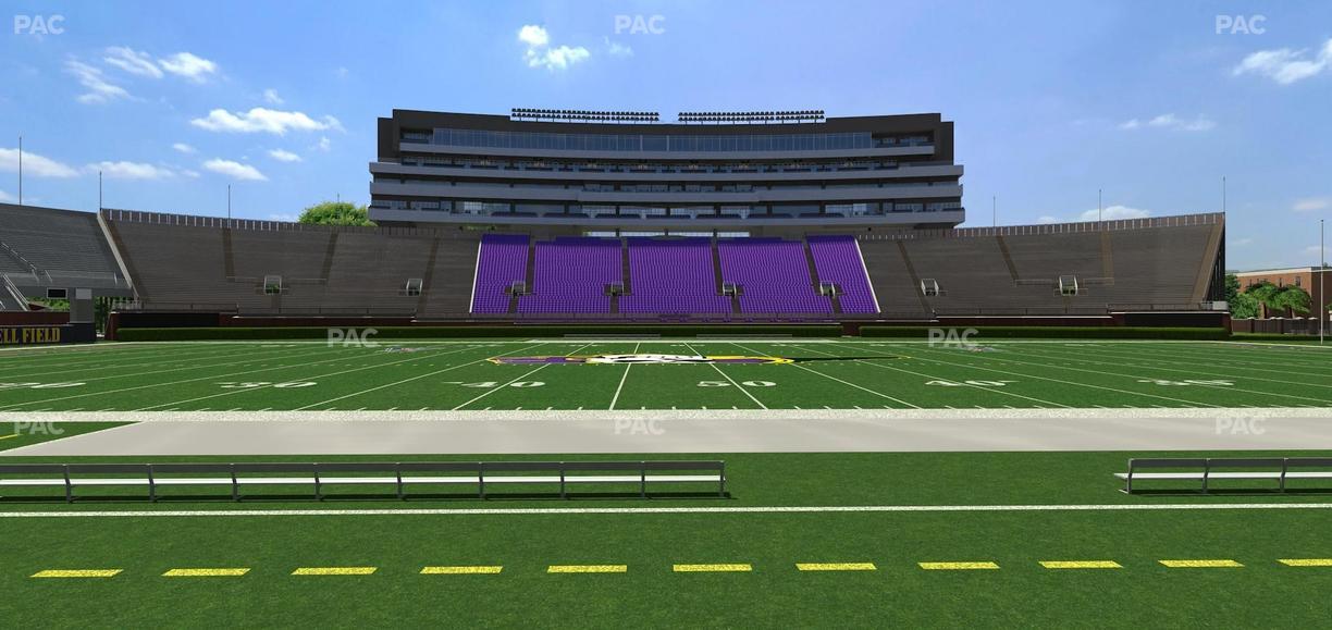 Dowdy-Ficklen Stadium - Section 18 Seat View