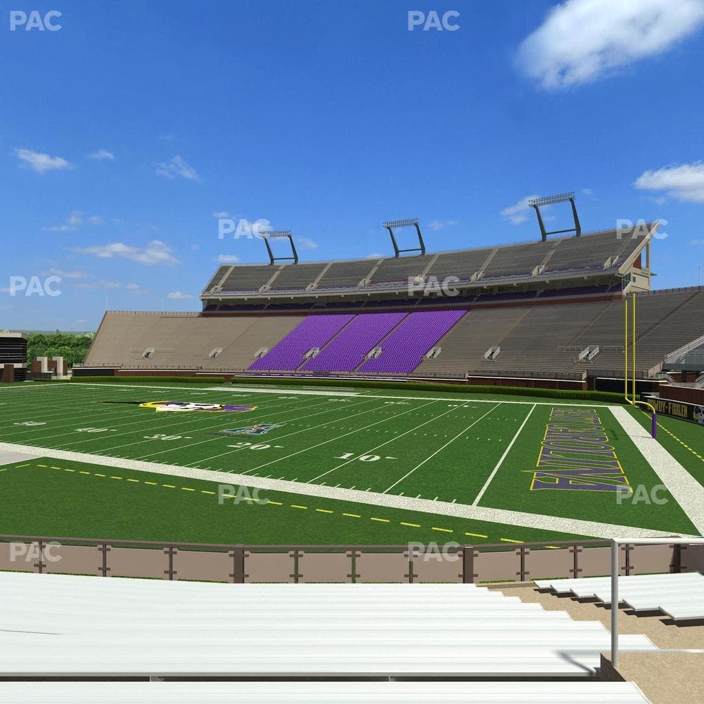 Dowdy-Ficklen Stadium - Section 2 Seat View