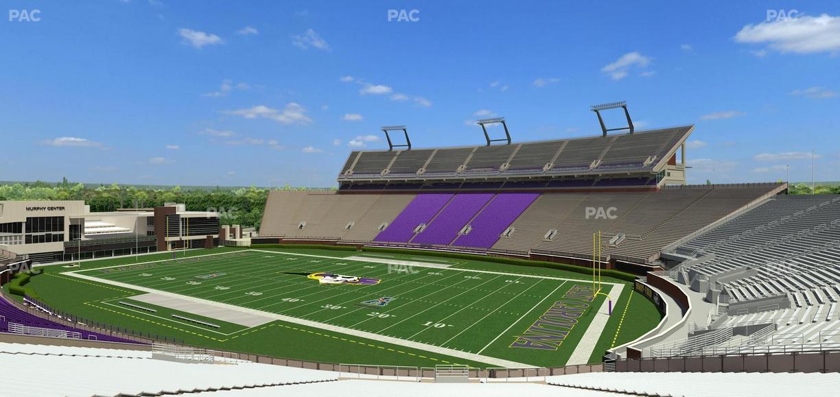 Dowdy-Ficklen Stadium - Section 2 Seat View