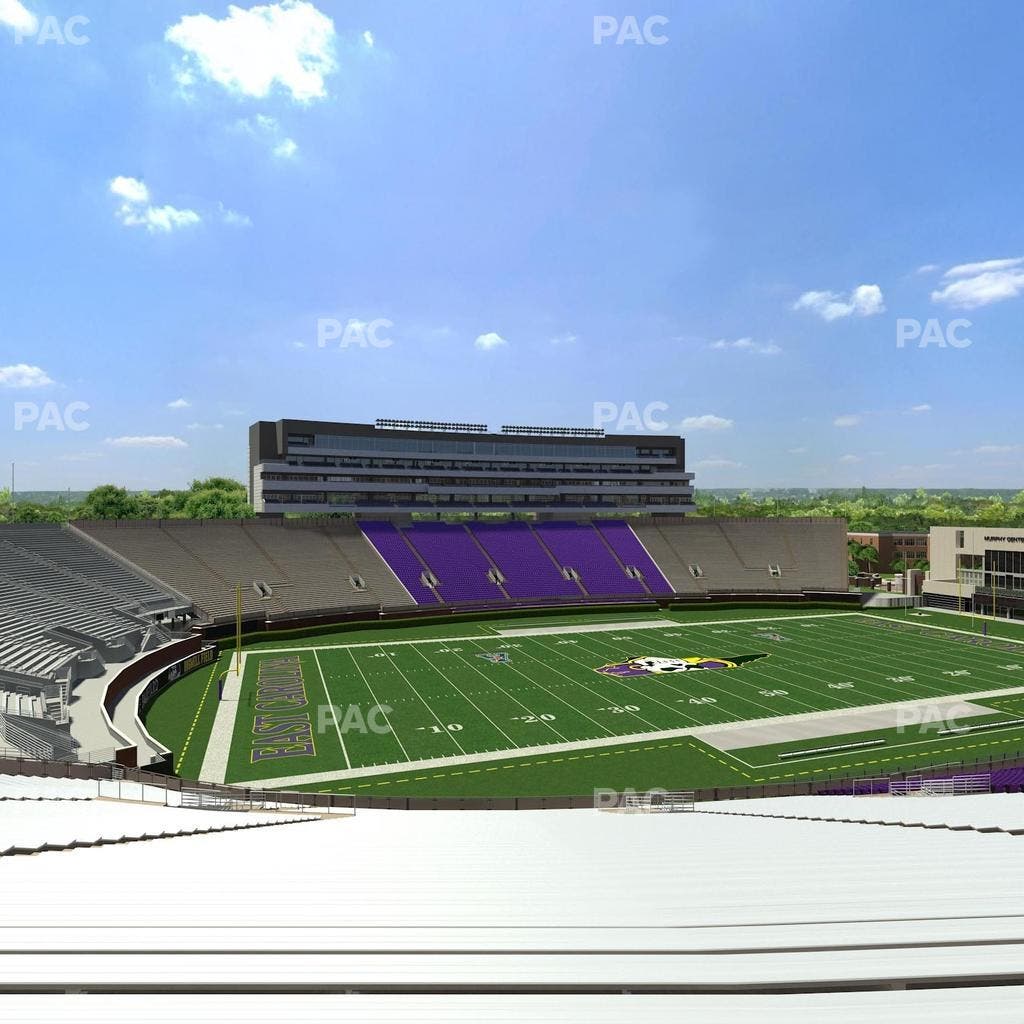 Dowdy-Ficklen Stadium - Section 20 Seat View