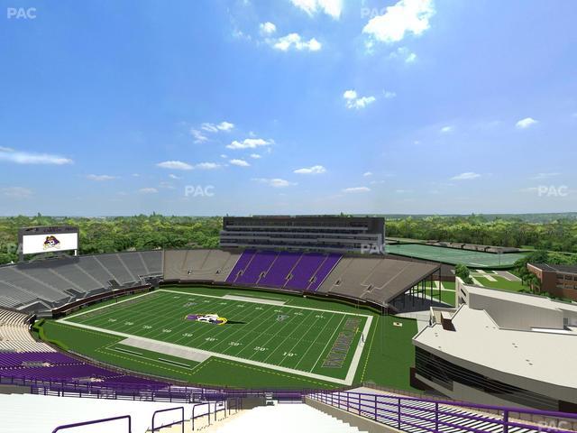 Dowdy-Ficklen Stadium - Section 213 Seat View