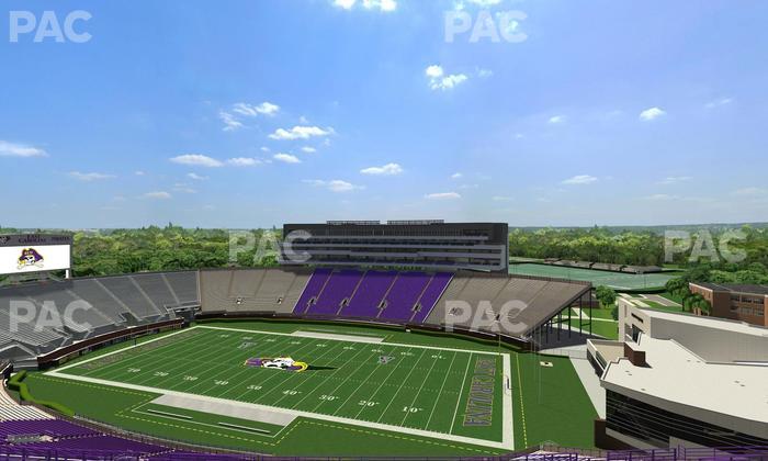 Dowdy-Ficklen Stadium - Section 214 Seat View