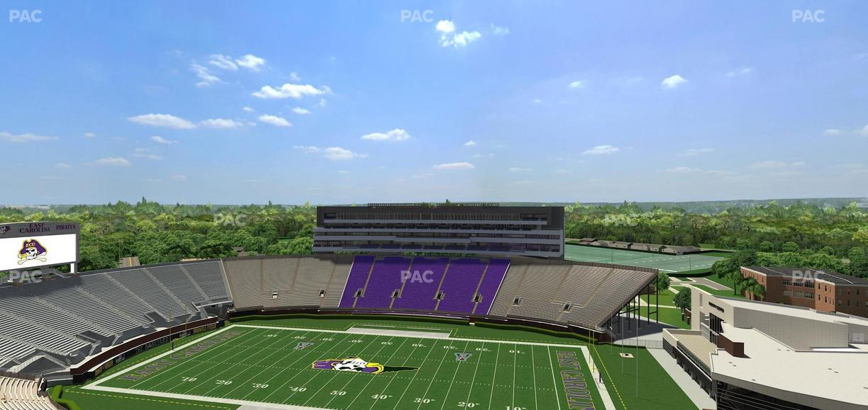 Dowdy-Ficklen Stadium - Section 215 Seat View