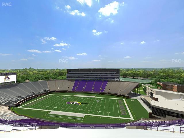 Dowdy-Ficklen Stadium - Section 215 Seat View