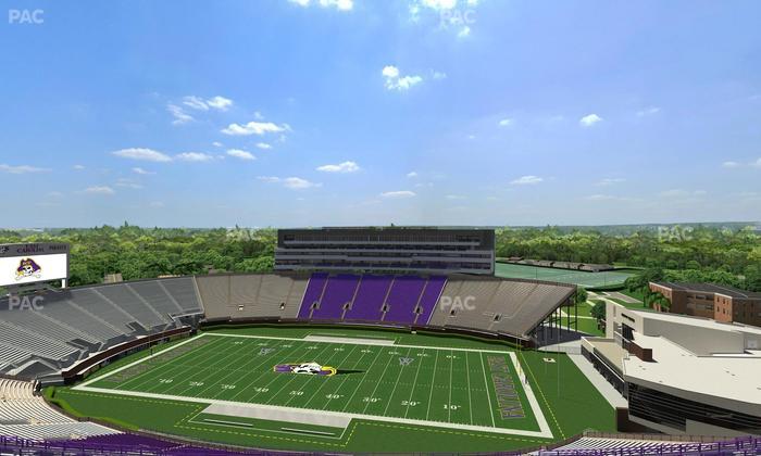Dowdy-Ficklen Stadium - Section 215 Seat View