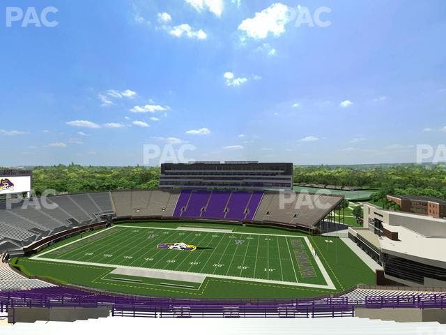 Dowdy-Ficklen Stadium - Section 215 Seat View