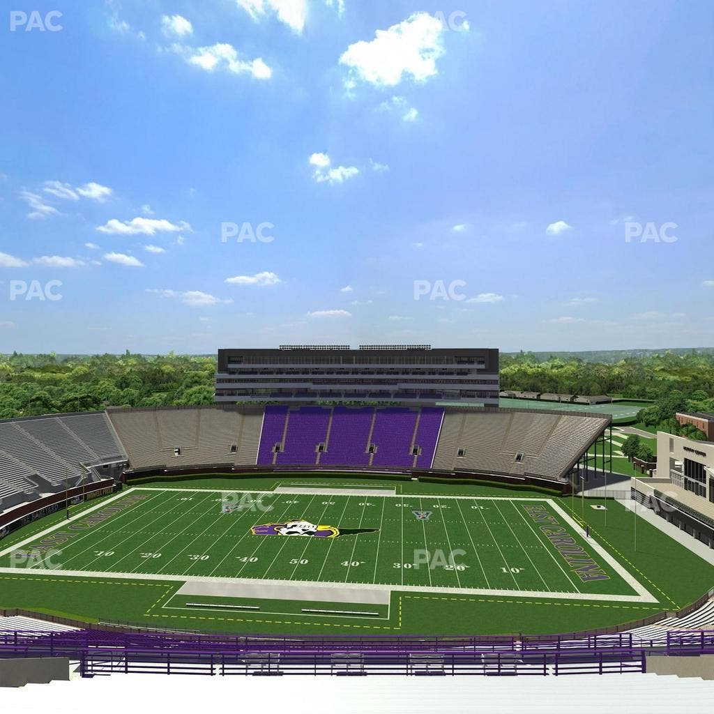 Dowdy-Ficklen Stadium - Section 216 Seat View